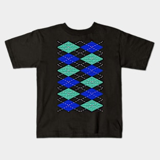 Vintage Crochet Pattern Kids T-Shirt